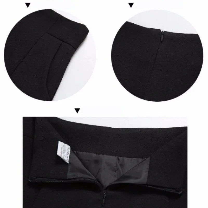 Women Shorts Spring Summer Casual High Waist A-line Shorts Loose Wide Leg Chiffon Shorts Chic Lady Black White Suit Shorts - 3KDyn